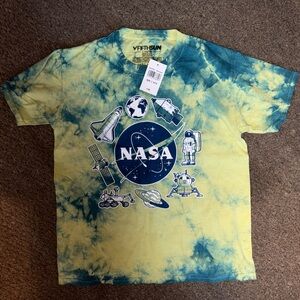 NASA Tie-Dye Space Graphic Tee - Kids